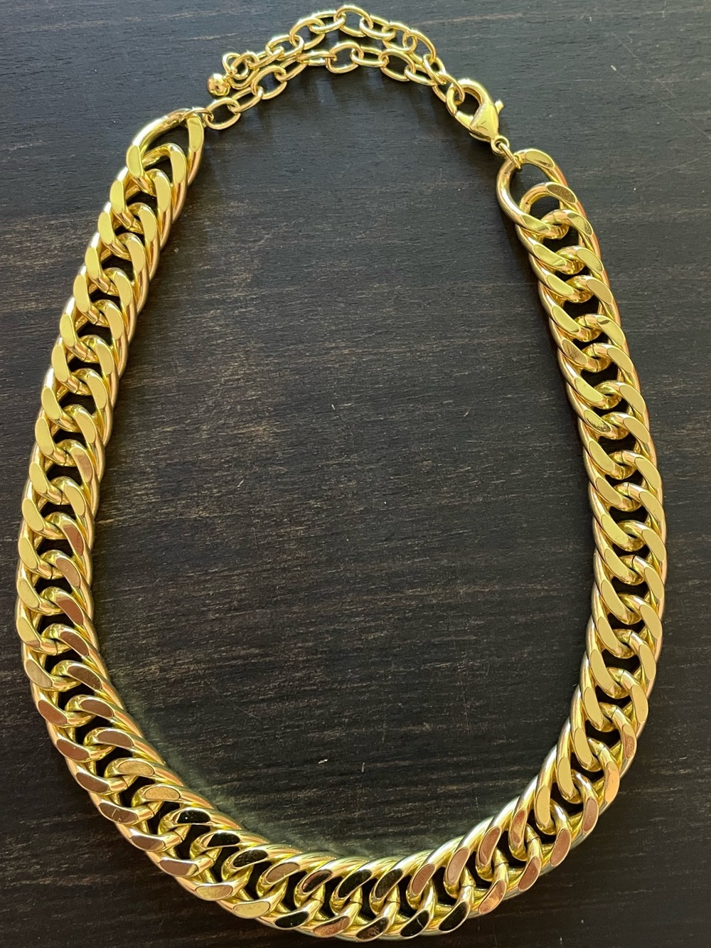 ⭐️⭐️Uncommon James Gold Curb Chain Necklace⭐️⭐️